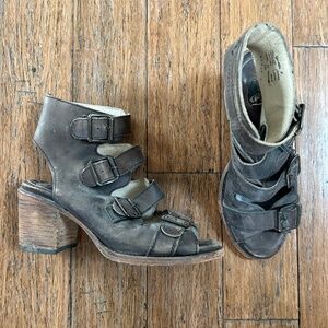 Freebird Quail strappy sandal heels
